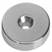 Неодимовый магнит диск 30х10 мм с зенковкой 10/5 мм