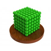 Куб из магнитных шариков 5 мм (неоновый), 216 элементов